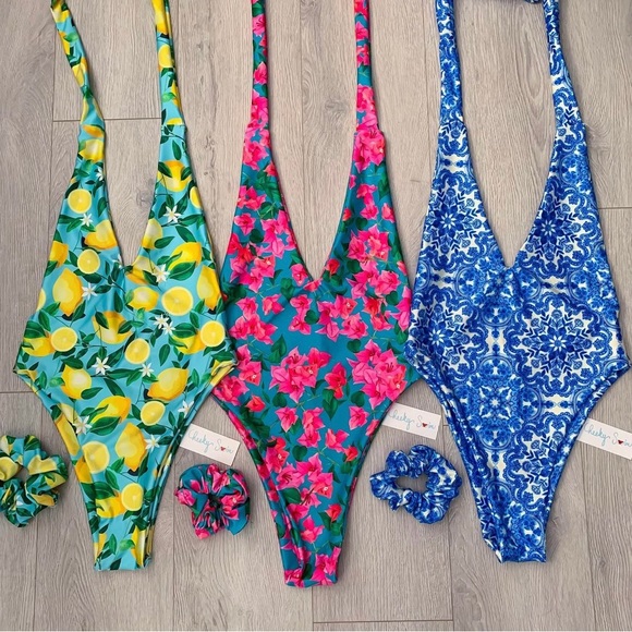 Cheeky Swim One Piece Swim Suit - Picture 2 of 6